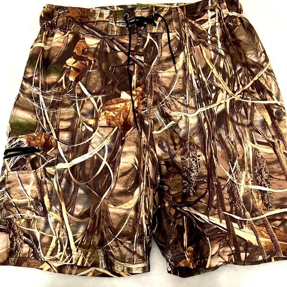 Men’s Camo Swim Trunks